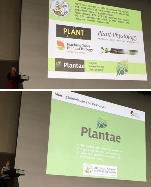 Mary and Ruth tag-team Plantae. Pictures courtesy of @GARNetweets